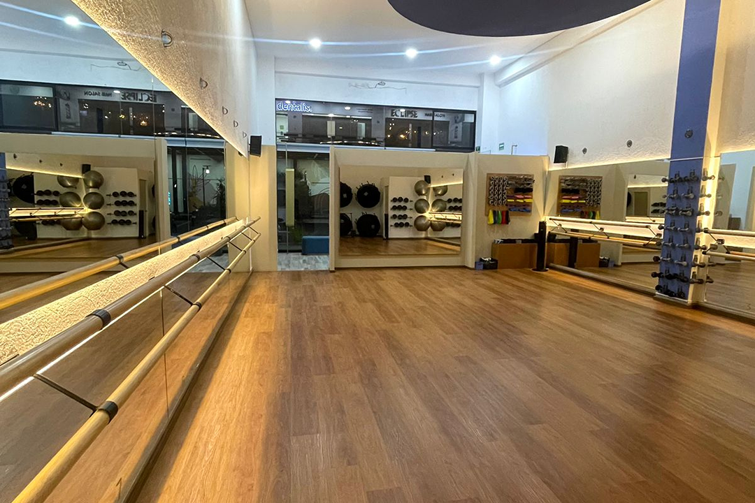 Imagem da estrutura da academia