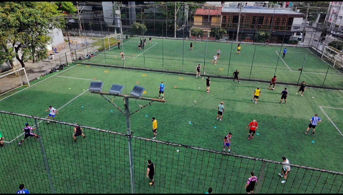 Imagem da estrutura da academia