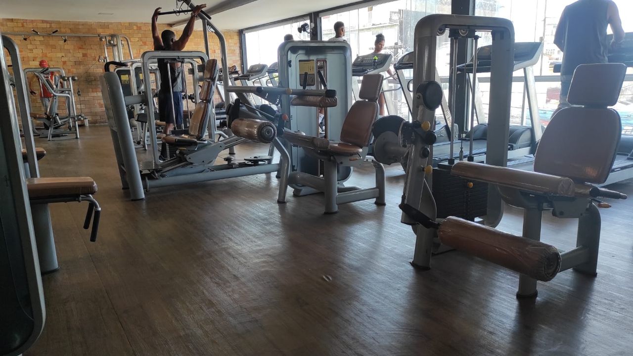 Imagem da estrutura da academia