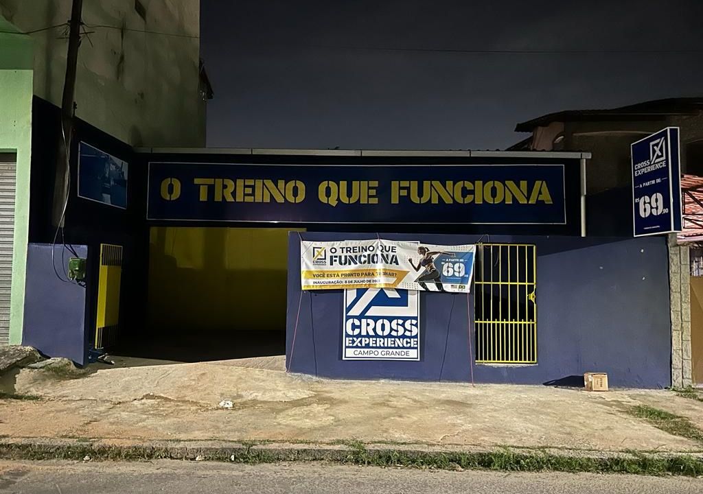 Imagem da estrutura da academia