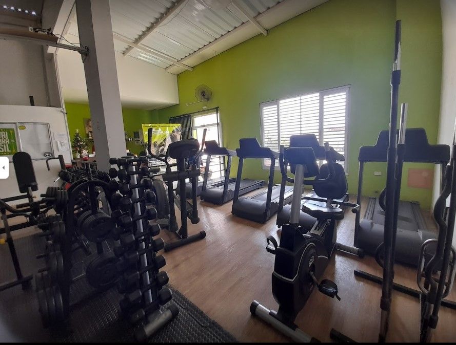 Imagem da estrutura da academia