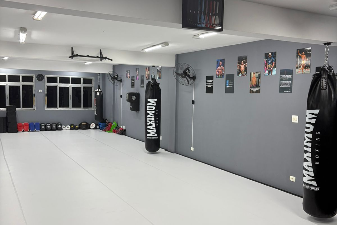 Imagem da estrutura da academia