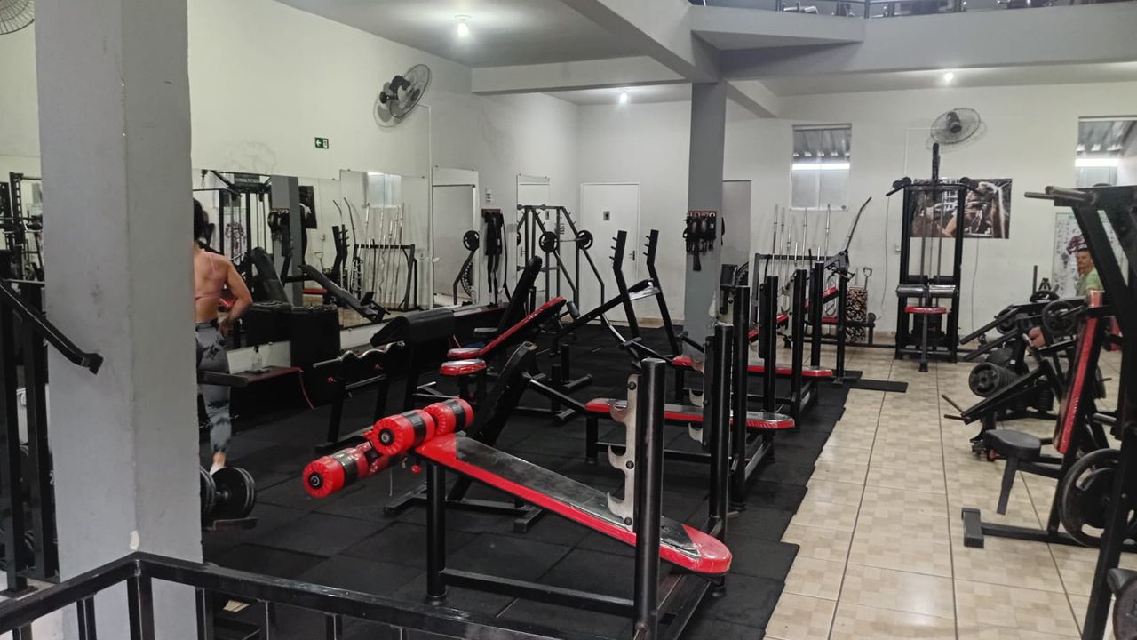 Imagem da estrutura da academia