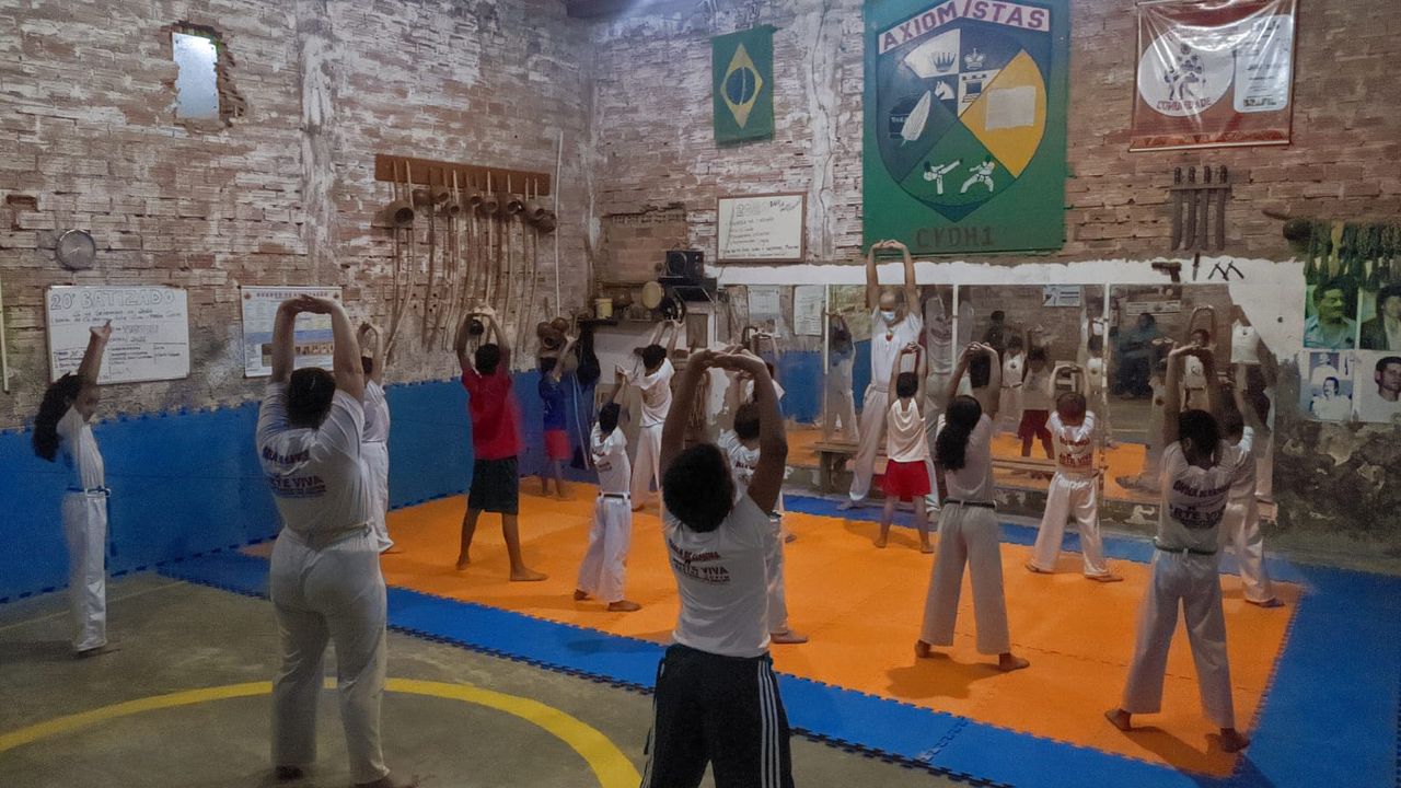 Imagem da estrutura da academia