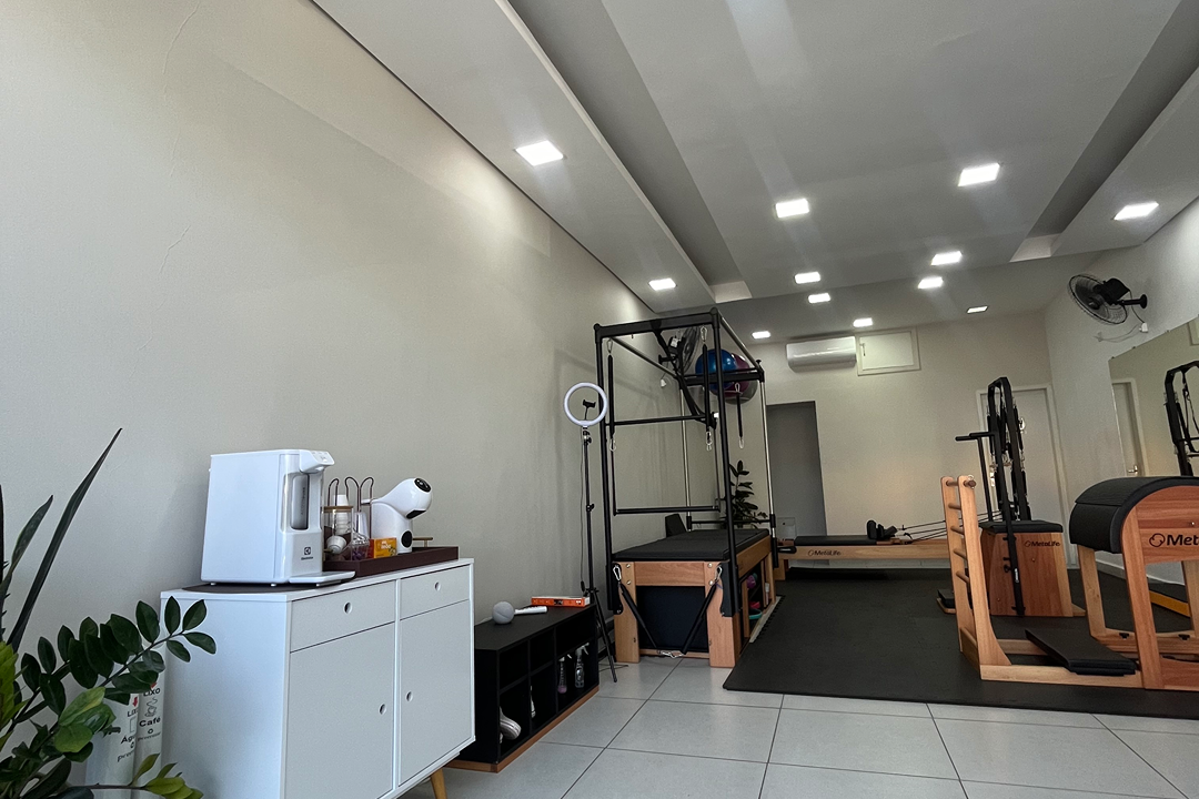 Imagem da estrutura da academia