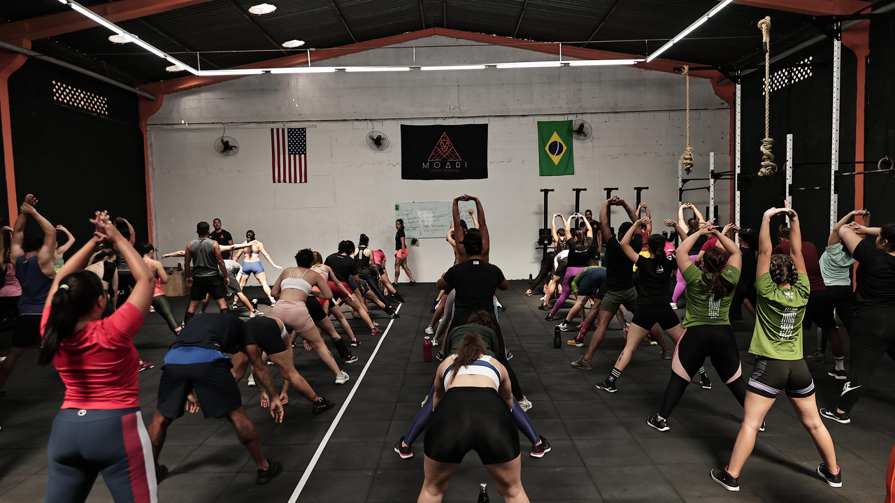 Imagem da estrutura da academia