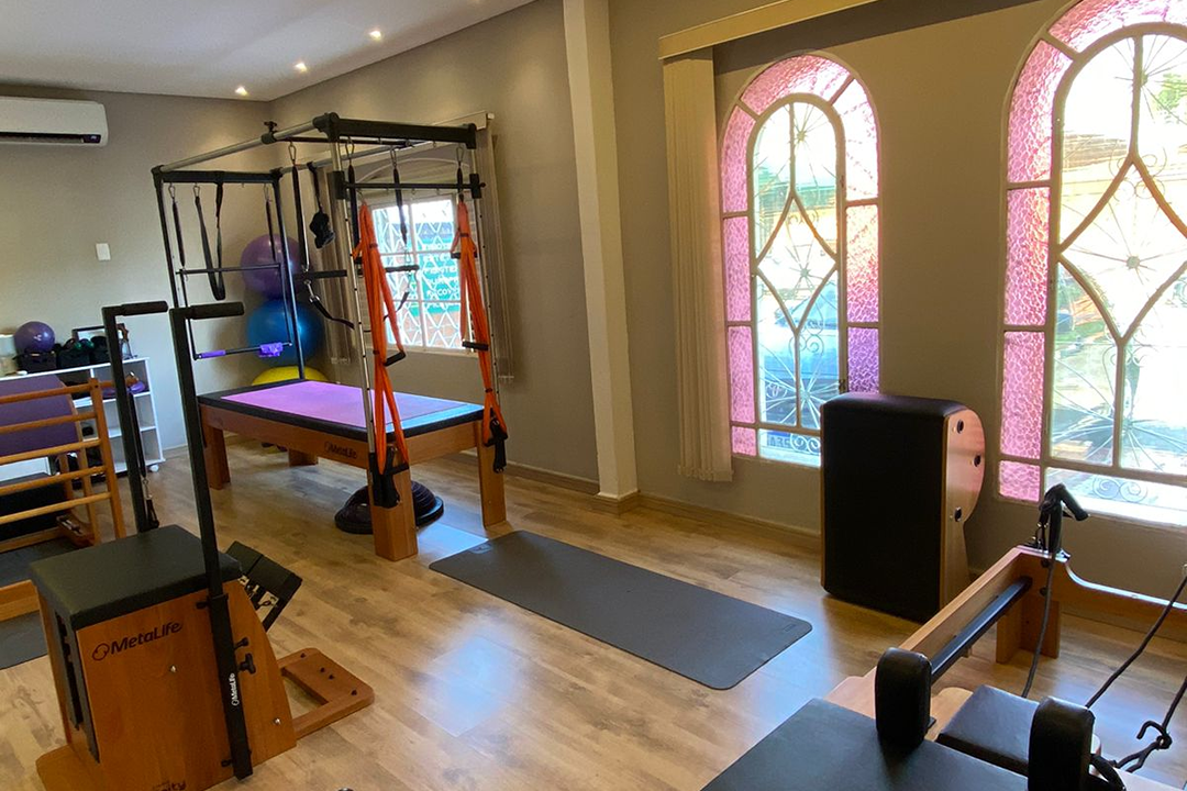 Imagem da estrutura da academia