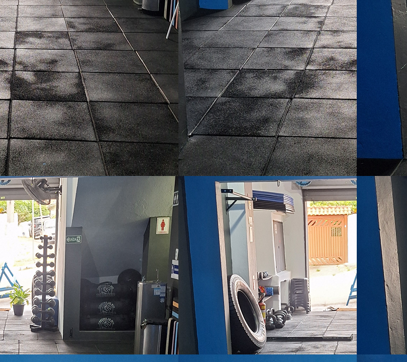 Imagem da estrutura da academia