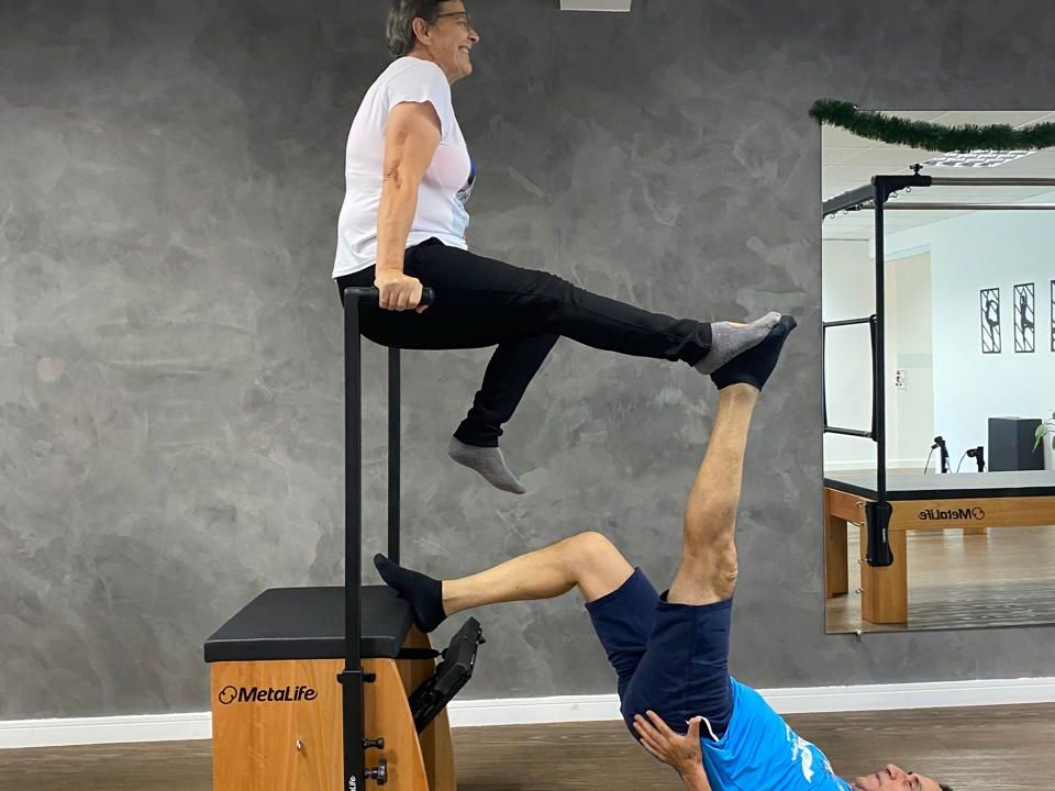 Imagem da estrutura da academia