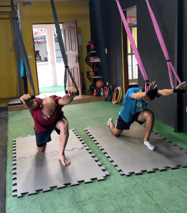 Imagem da estrutura da academia