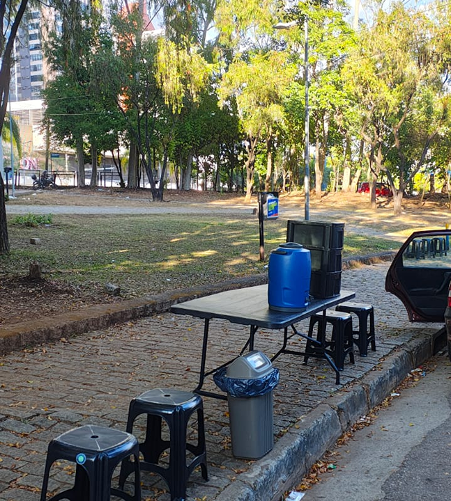 Imagem da estrutura da academia