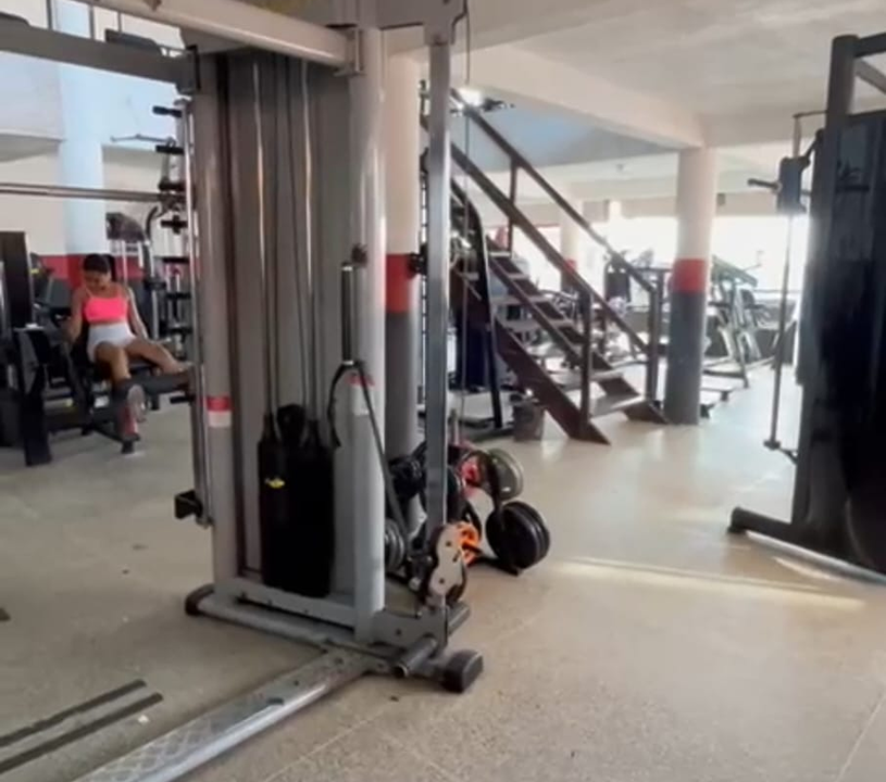 Imagem da estrutura da academia