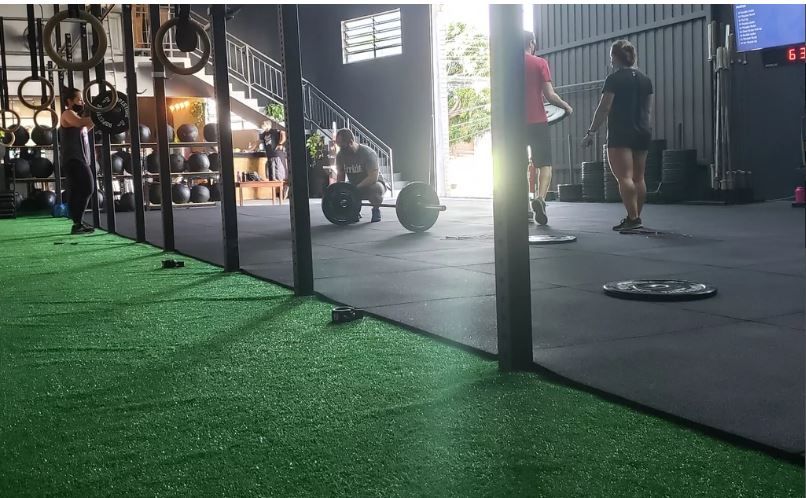 Imagem da estrutura da academia