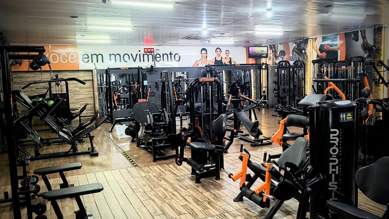 Imagem da estrutura da academia