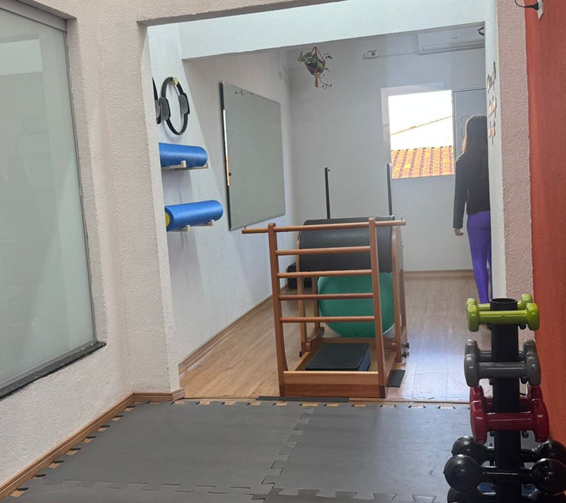 Imagem da estrutura da academia