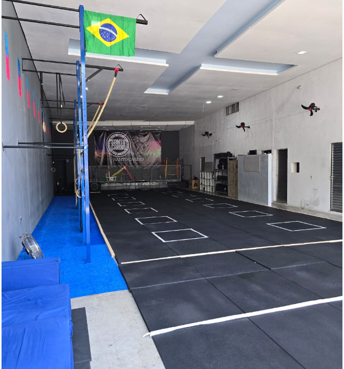 Imagem da estrutura da academia