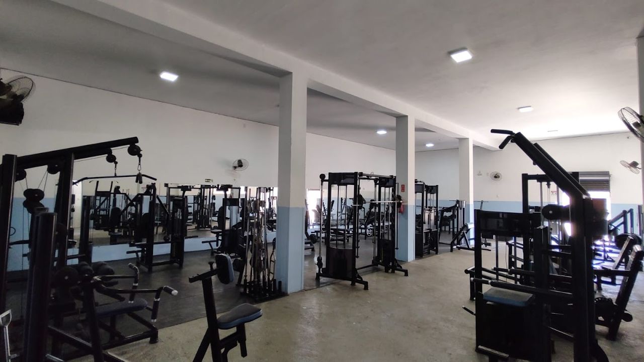 Imagem da estrutura da academia