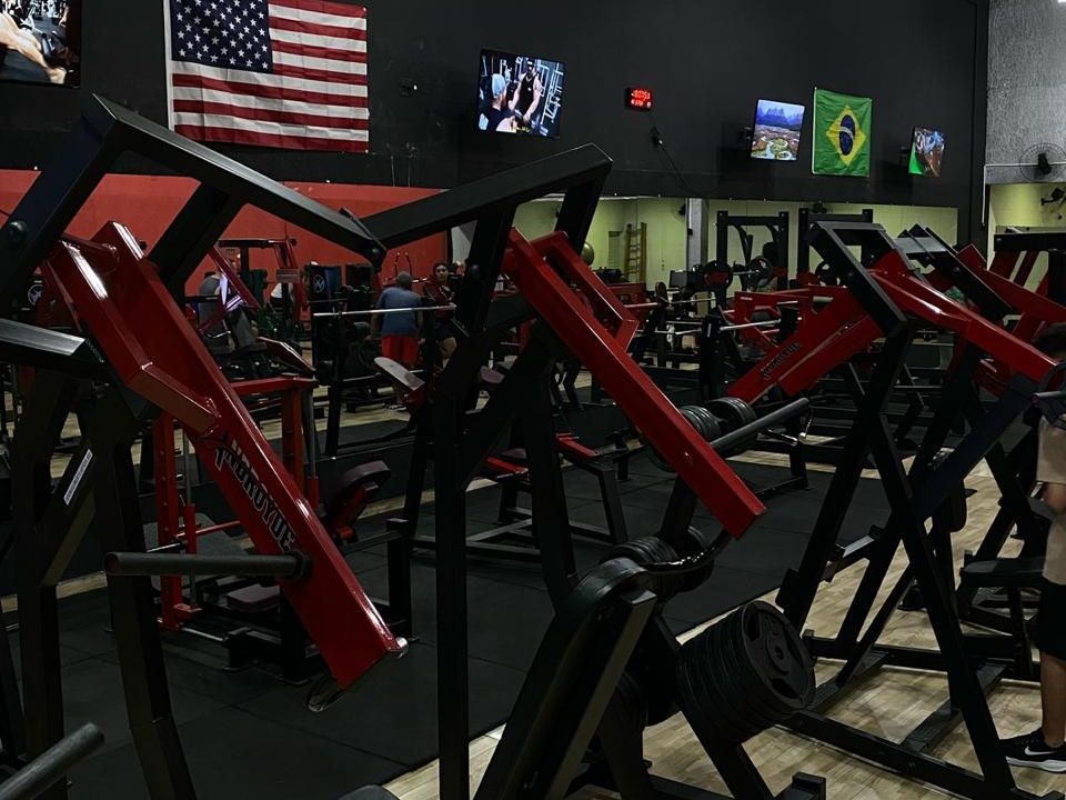 Imagem da estrutura da academia