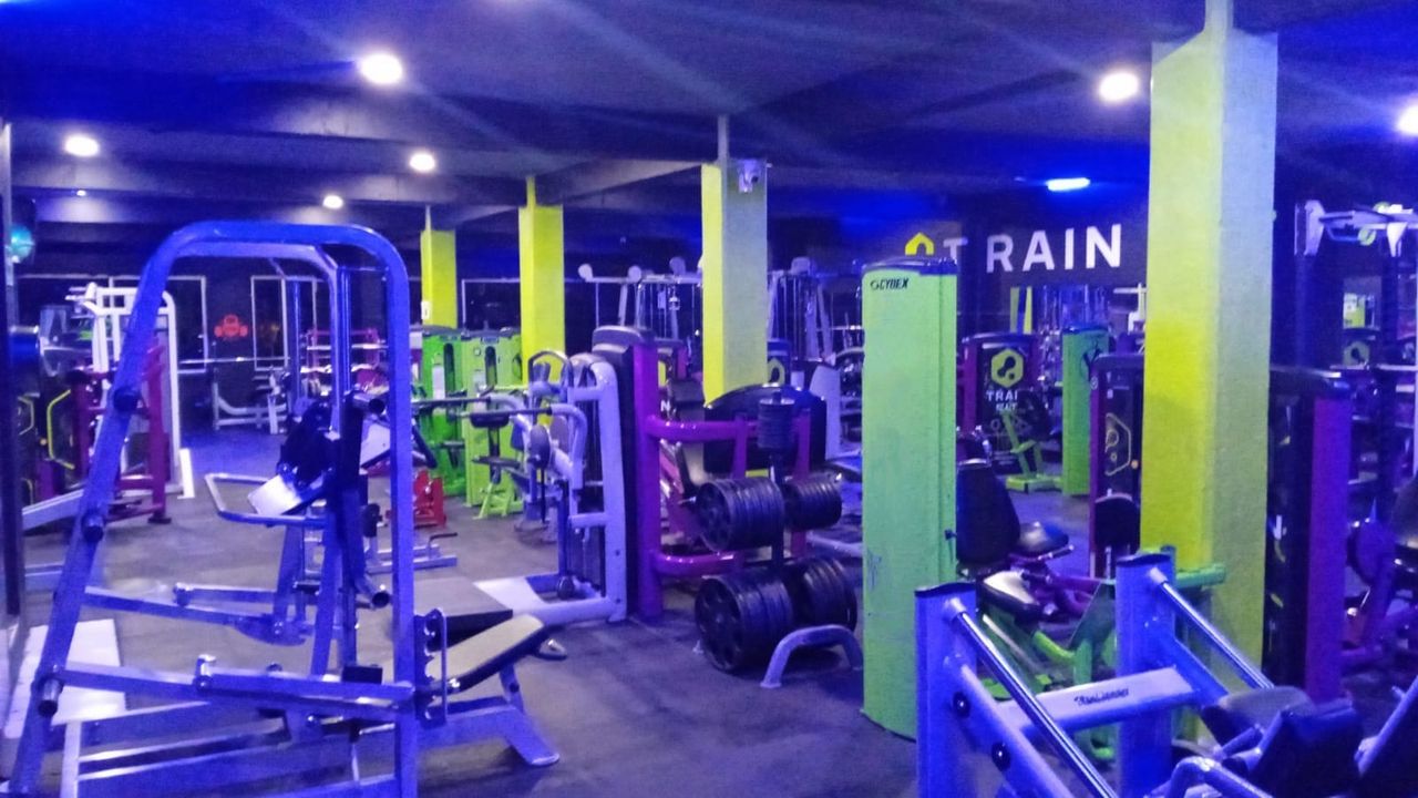 Imagem da estrutura da academia