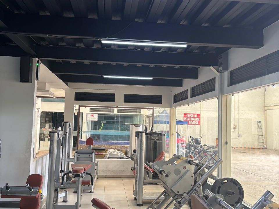 Imagem da estrutura da academia