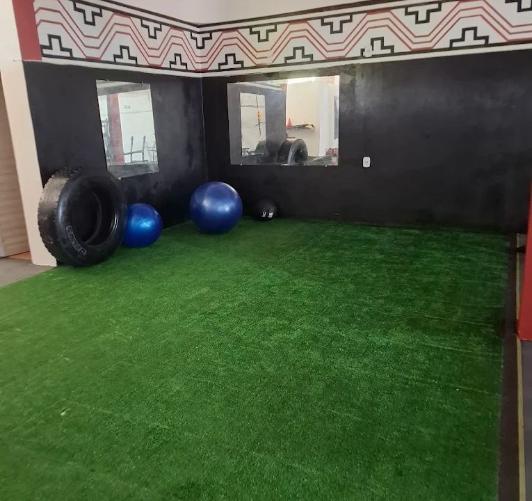Imagem da estrutura da academia