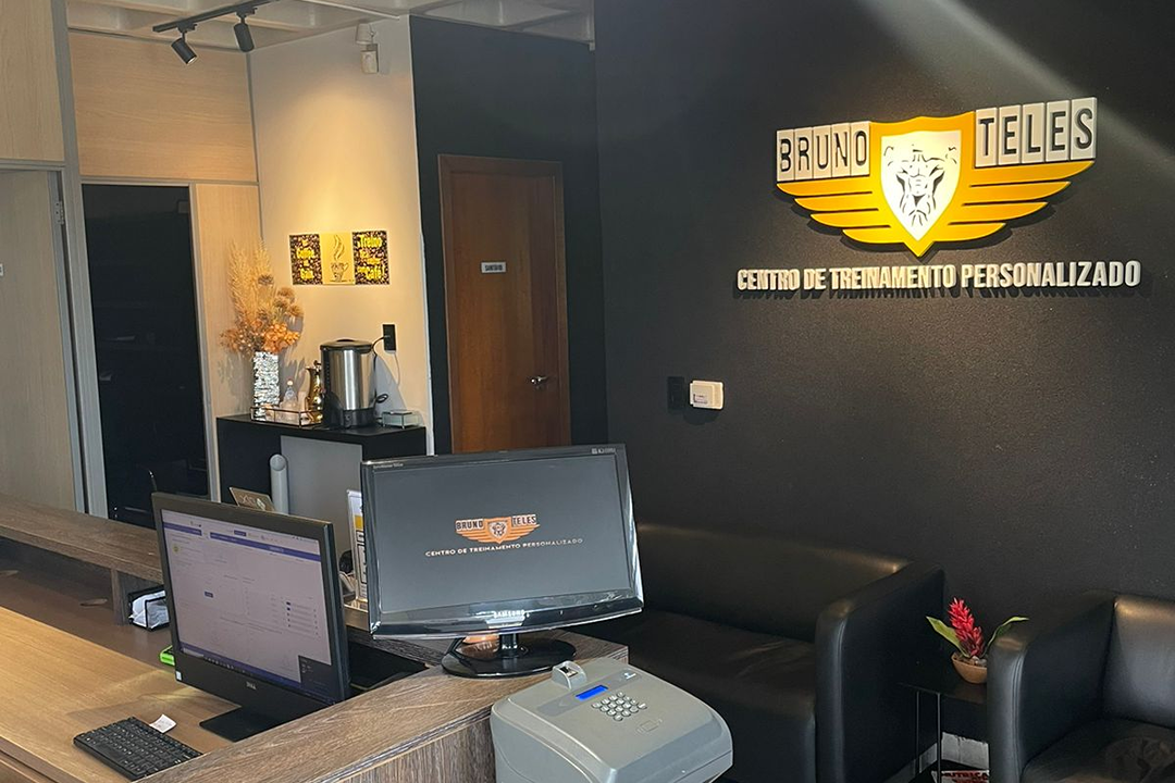 Imagem da estrutura da academia