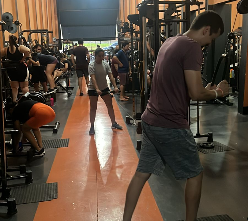 Imagem da estrutura da academia