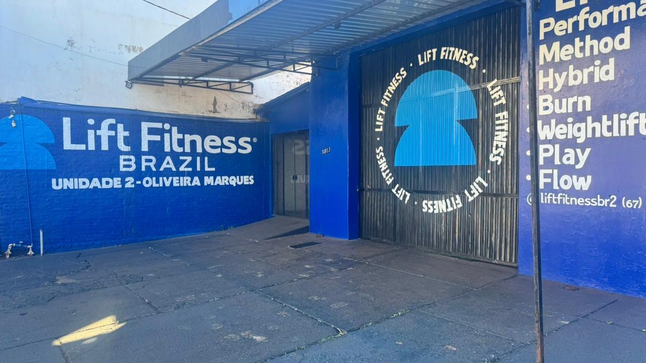 Imagem da estrutura da academia