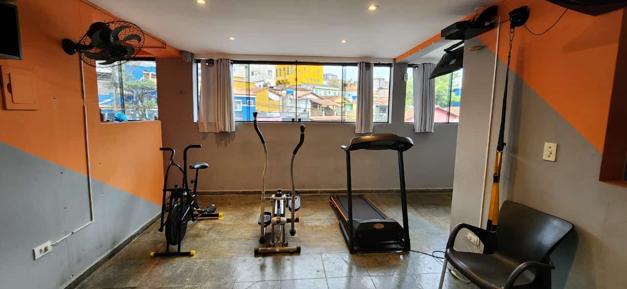 Imagem da estrutura da academia