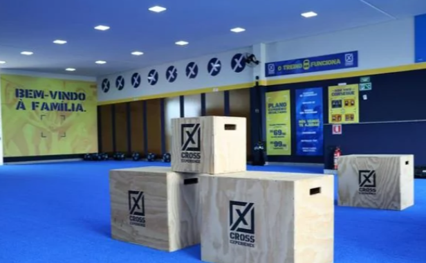 Imagem da estrutura da academia