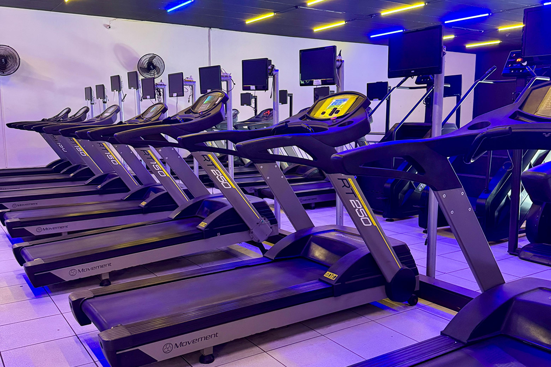 Imagem da estrutura da academia