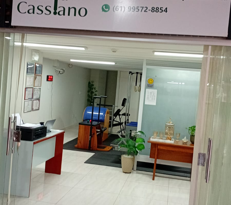 Imagem da estrutura da academia