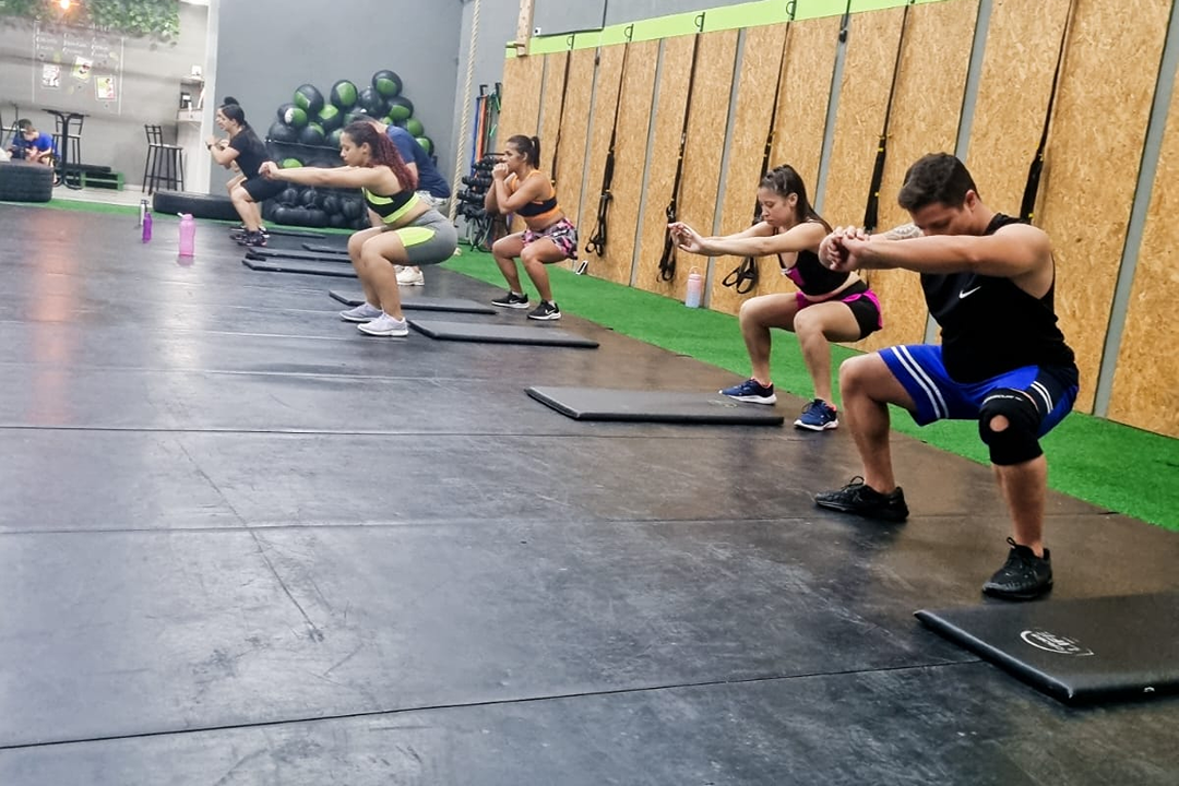 Imagem da estrutura da academia