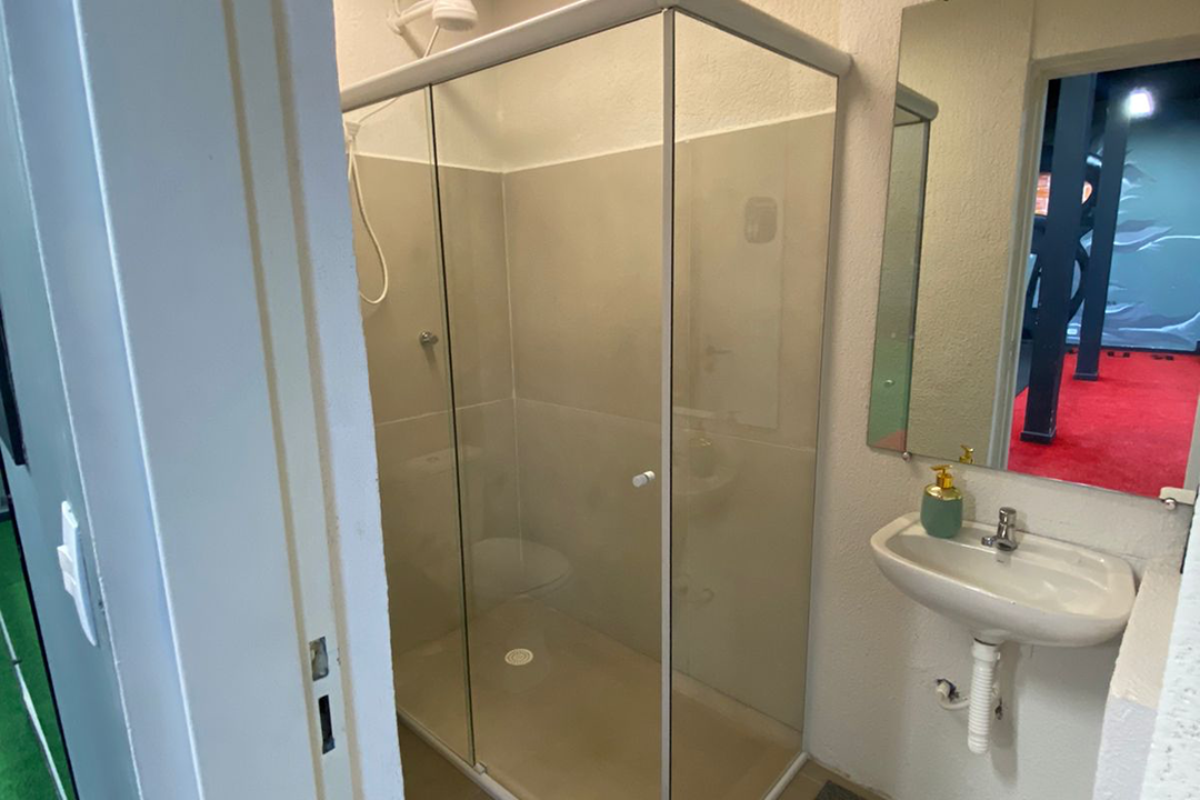 Imagem da estrutura da academia