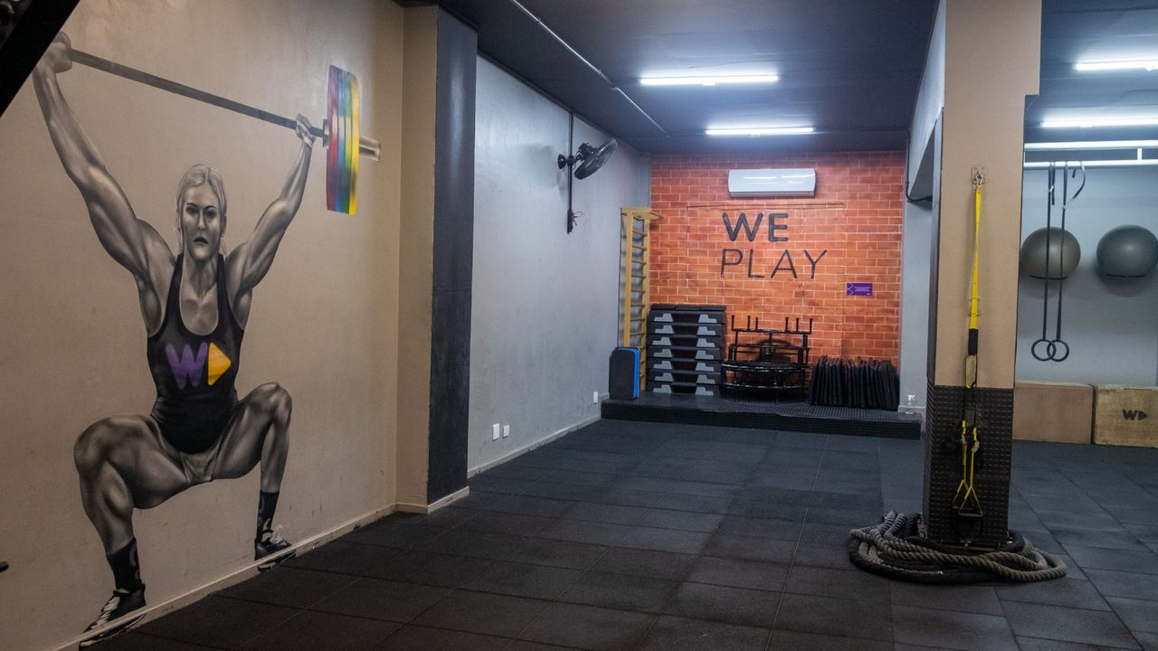 Imagem da estrutura da academia