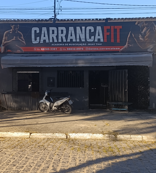 Imagem da estrutura da academia