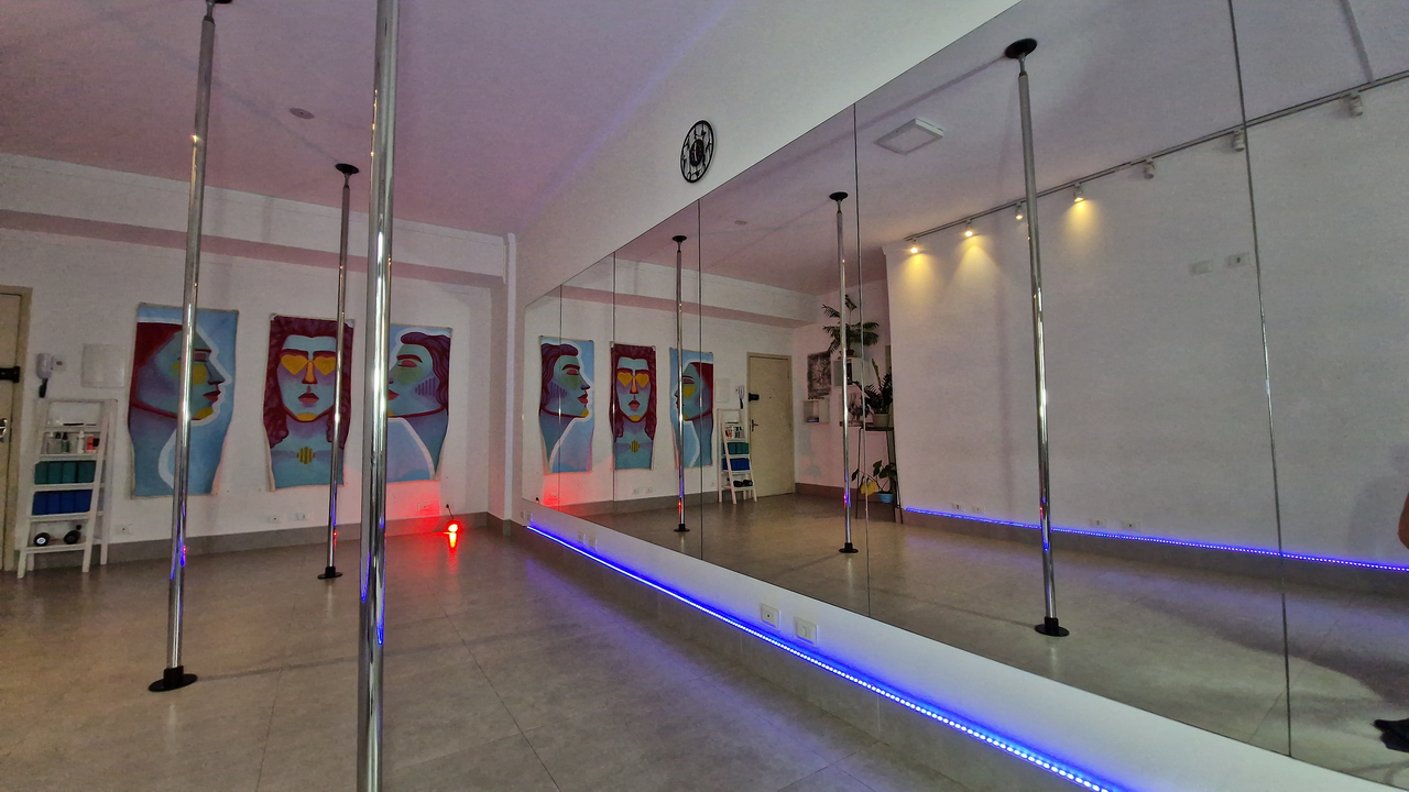 Imagem da estrutura da academia