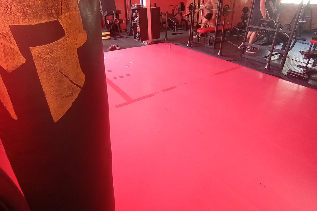 Imagem da estrutura da academia