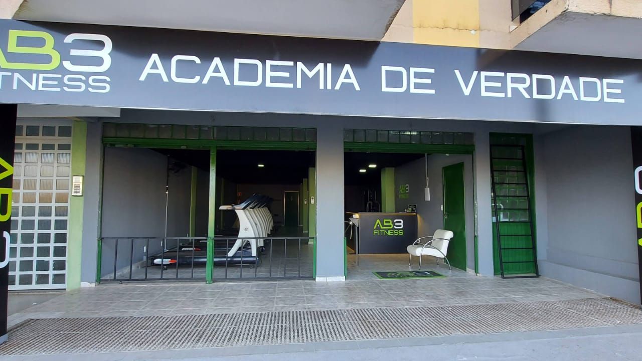 Imagem da estrutura da academia