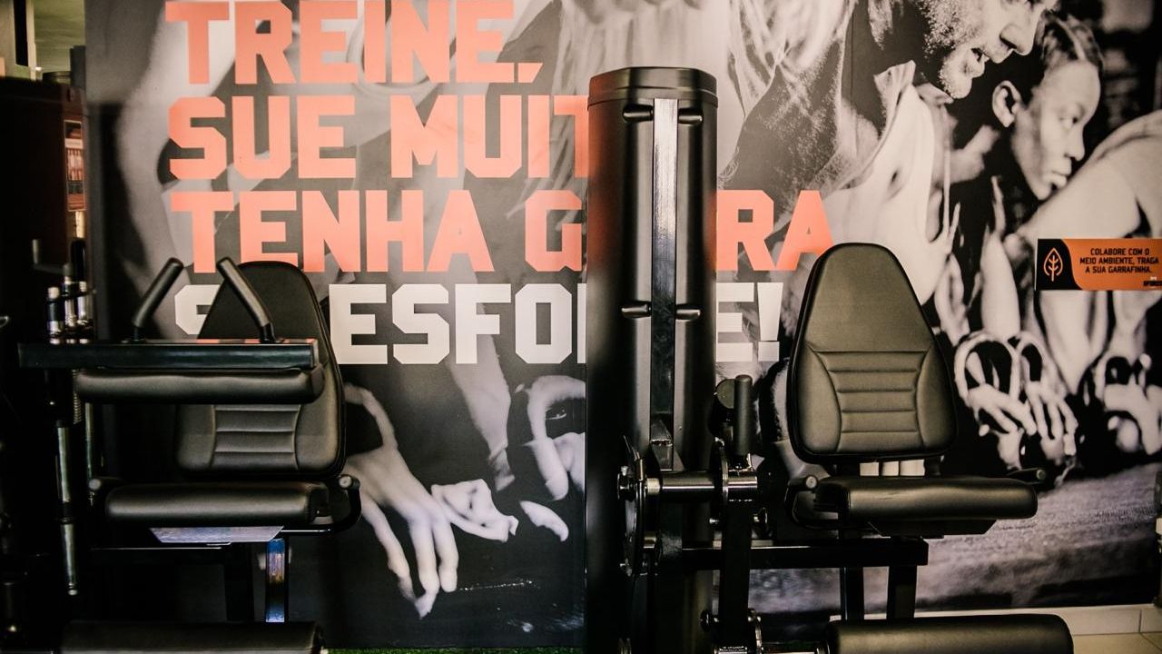 Imagem da estrutura da academia