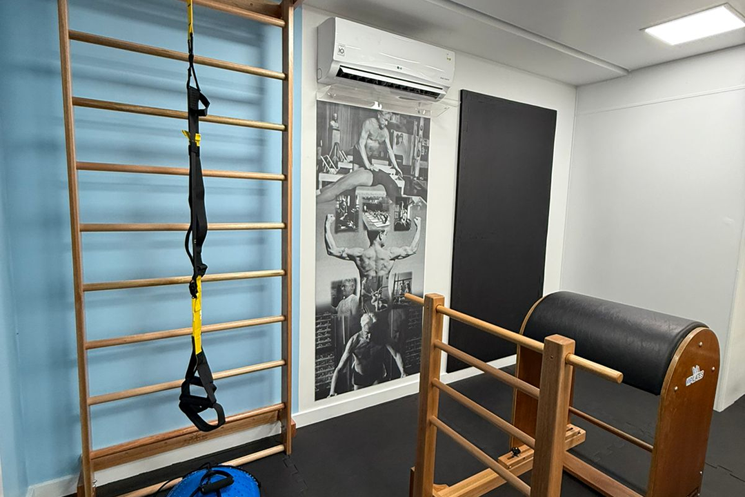 Imagem da estrutura da academia