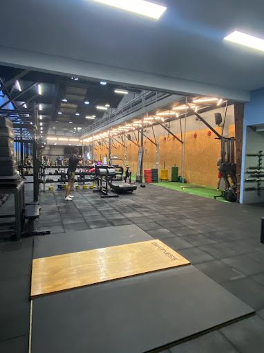 Imagem da estrutura da academia