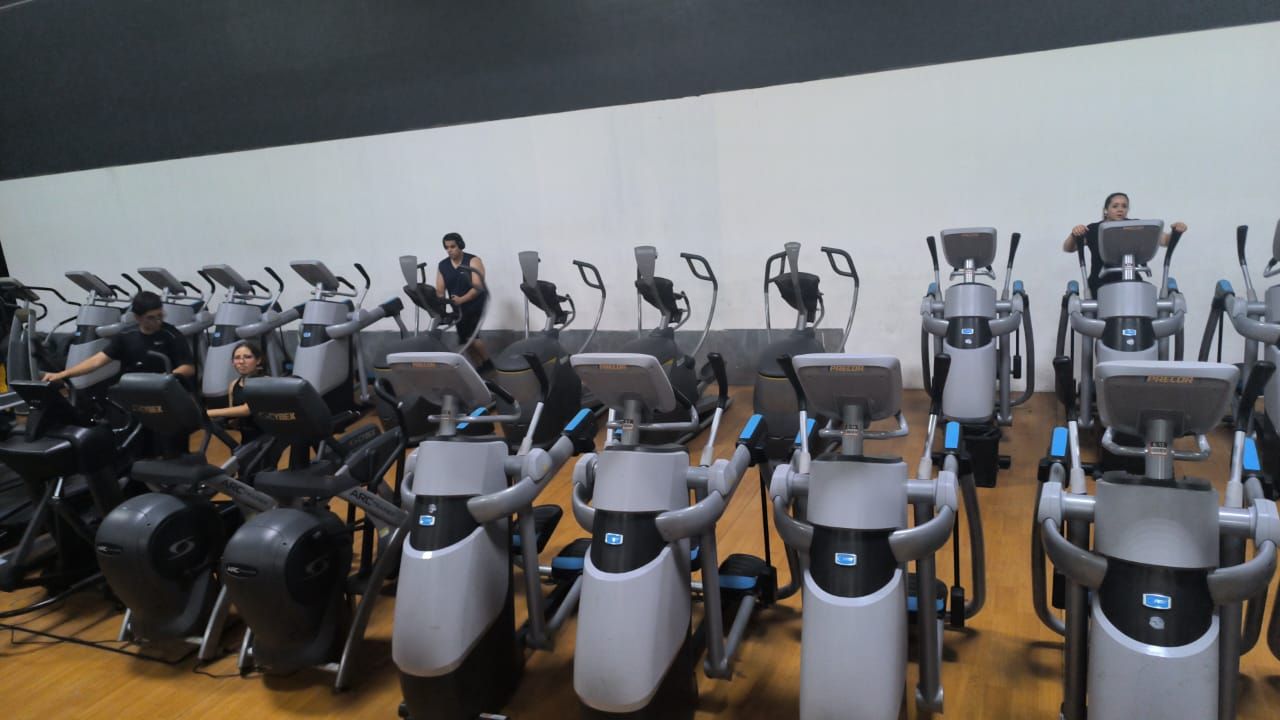 Imagem da estrutura da academia