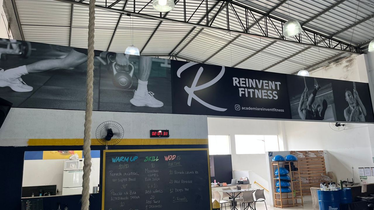 Imagem da estrutura da academia