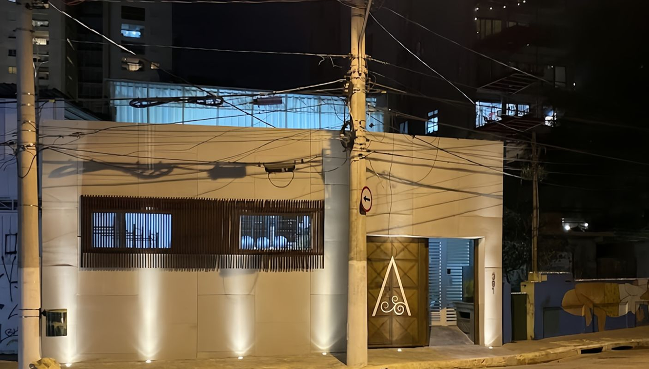 Imagem da estrutura da academia
