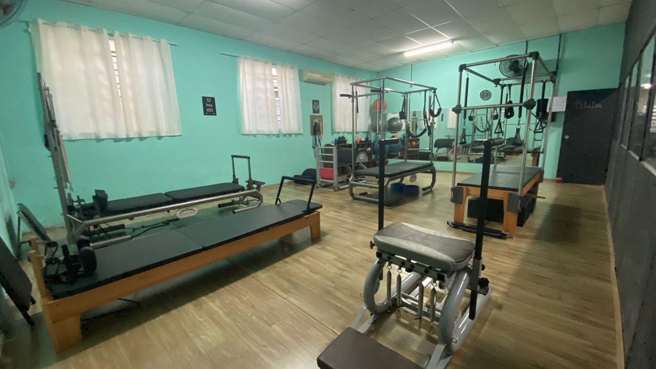 Imagem da estrutura da academia