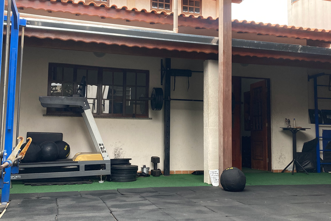 Imagem da estrutura da academia