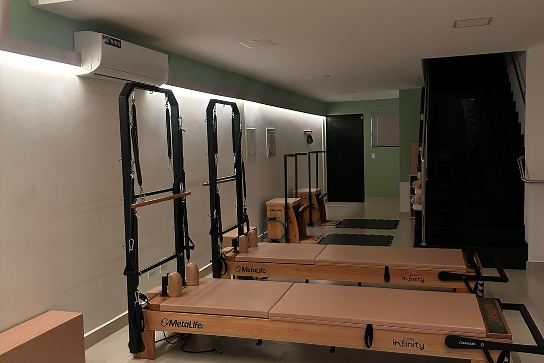 Imagem da estrutura da academia