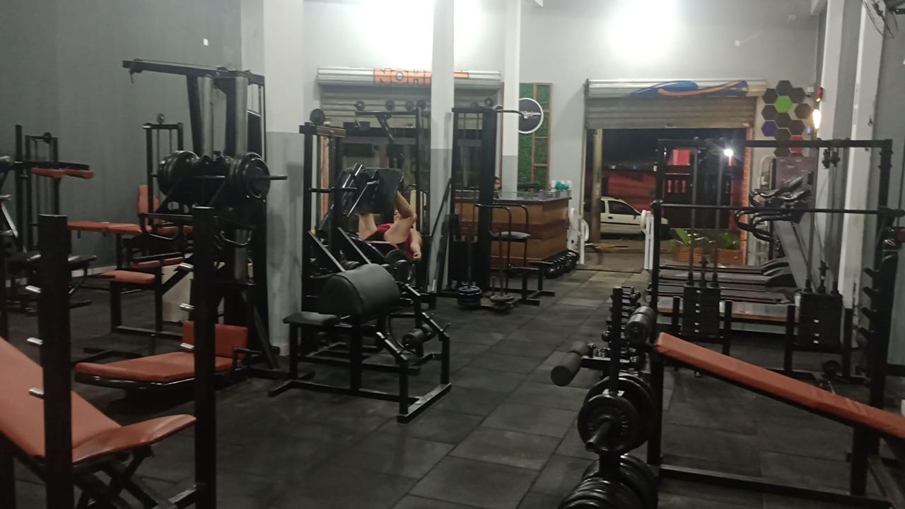 Imagem da estrutura da academia