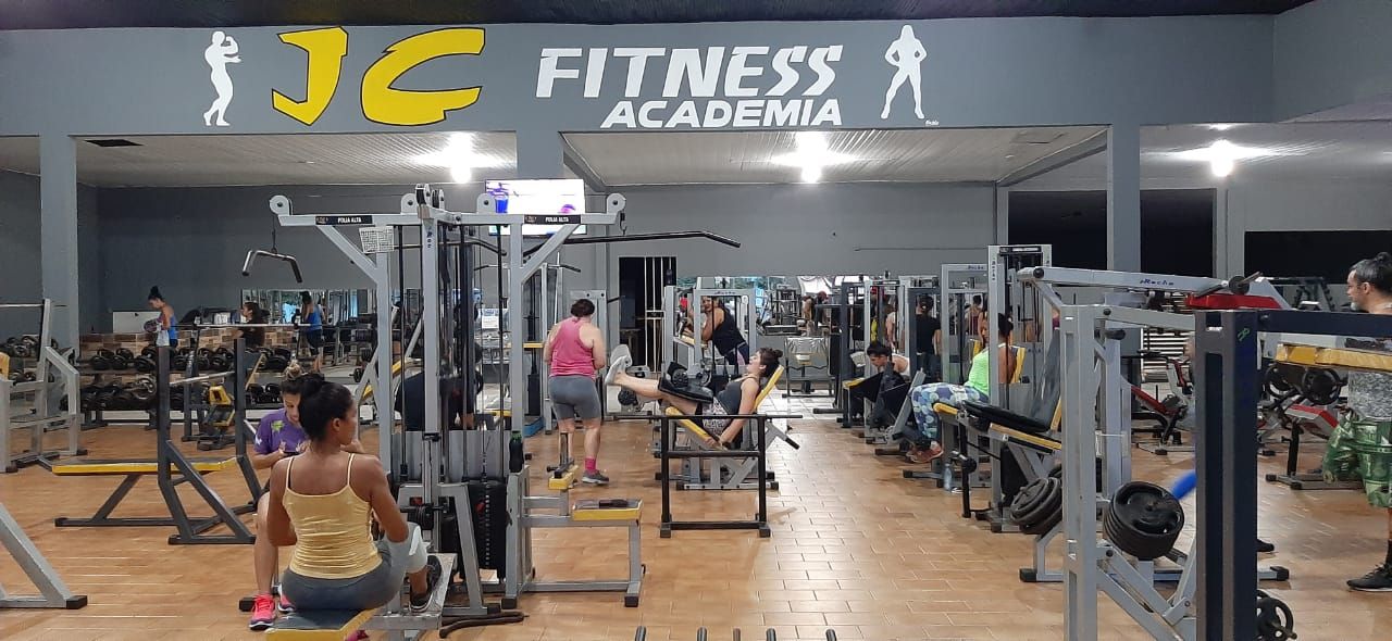 Imagem da estrutura da academia